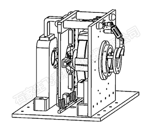 石油管橫向漏磁檢測機(jī)構(gòu)